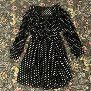 Zara polka dot dress